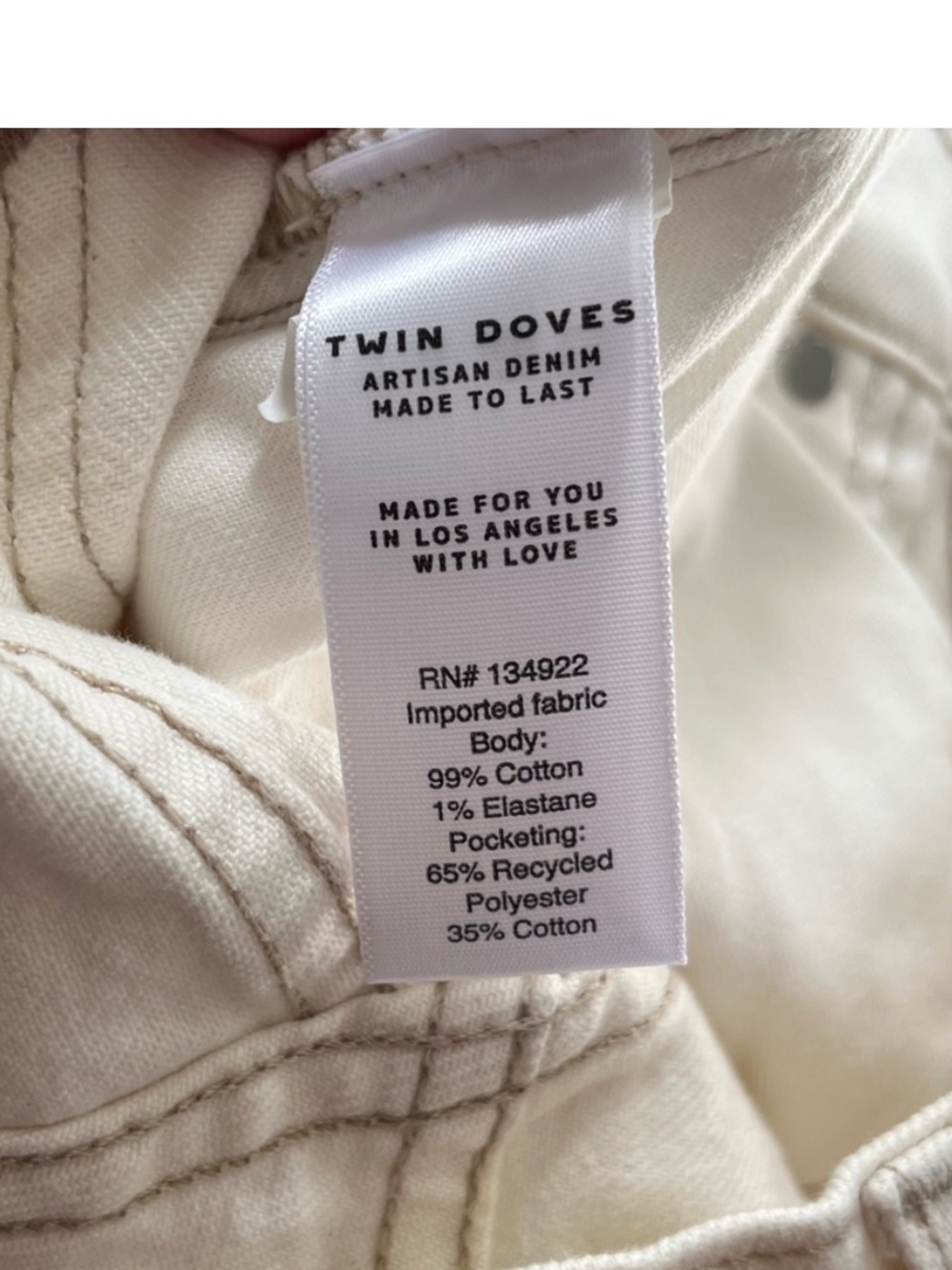 NWT Emerson fry twin doves jeans - Picture 8 of 10